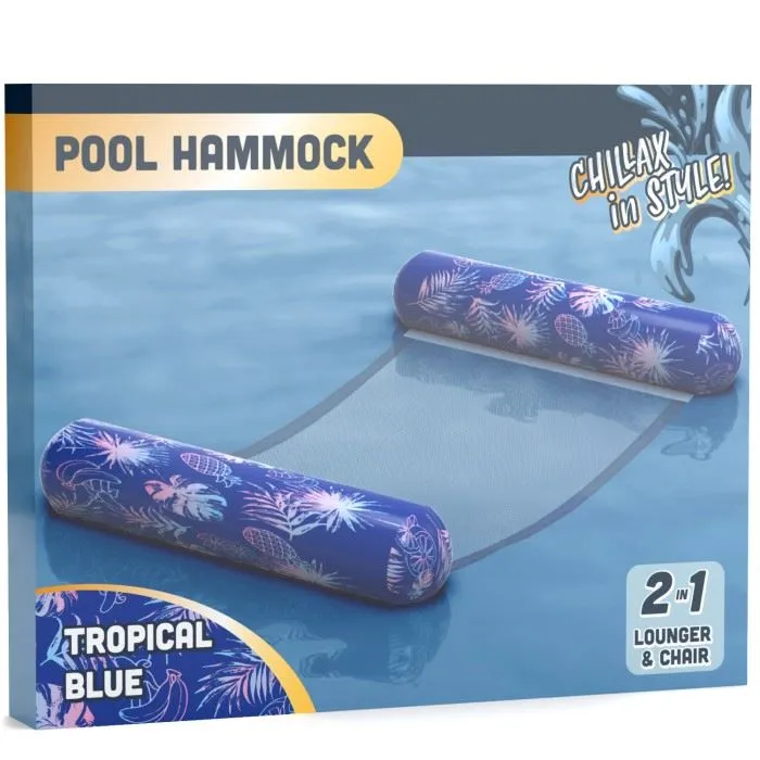 2-in-1 Pool Hammock  Lounger and Chair