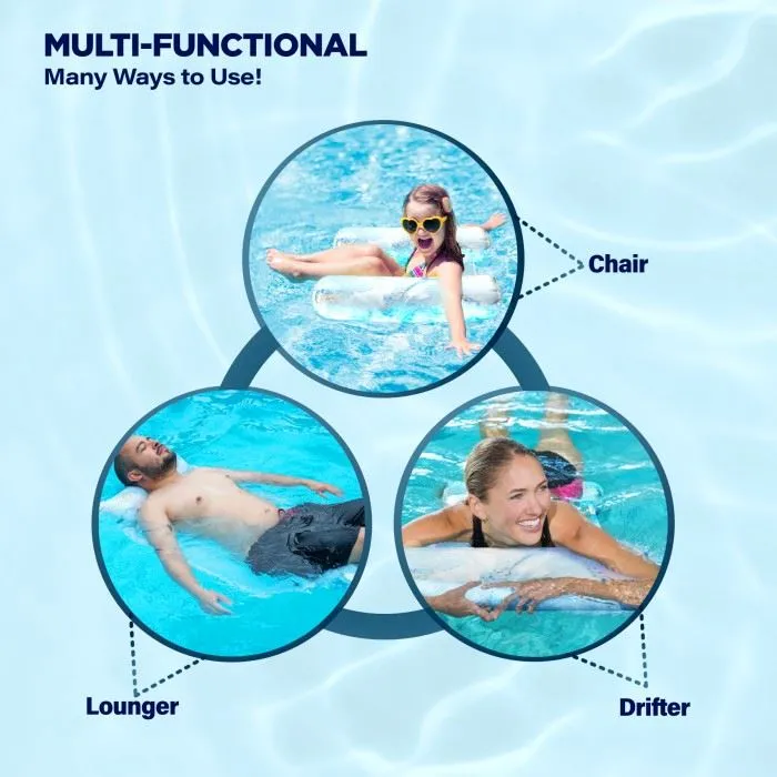 2-in-1 Pool Hammock  Lounger and Chair