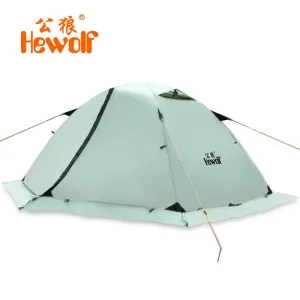 2 Person Waterproof Camping Tent For Outdoor Recreation Double Layer 4 Seasons Hiking