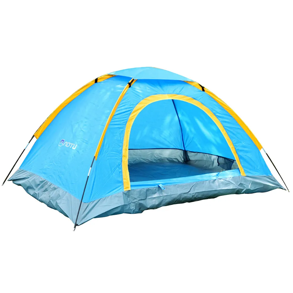 2 Persons Double Double-sided Zipper  One Bedroom Rainproof Tent for Camping