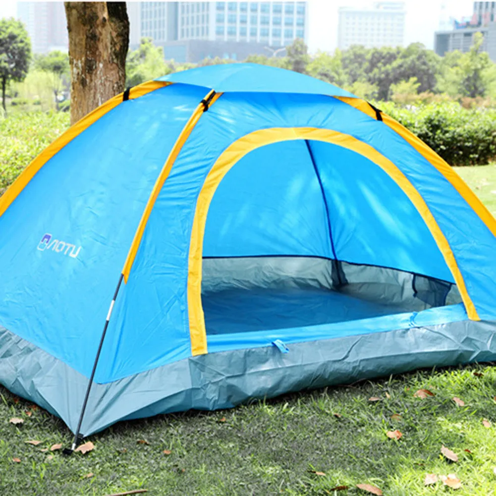 2 Persons Double Double-sided Zipper  One Bedroom Rainproof Tent for Camping