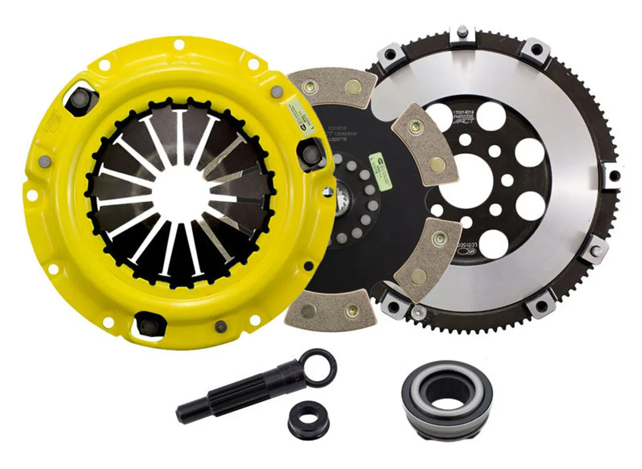 ACT Clutch Kit Eagle Talon 2.0L (1995-1998) Heavy Duty/Race Rigid - 4 or 6 Pad w/ Flywheel