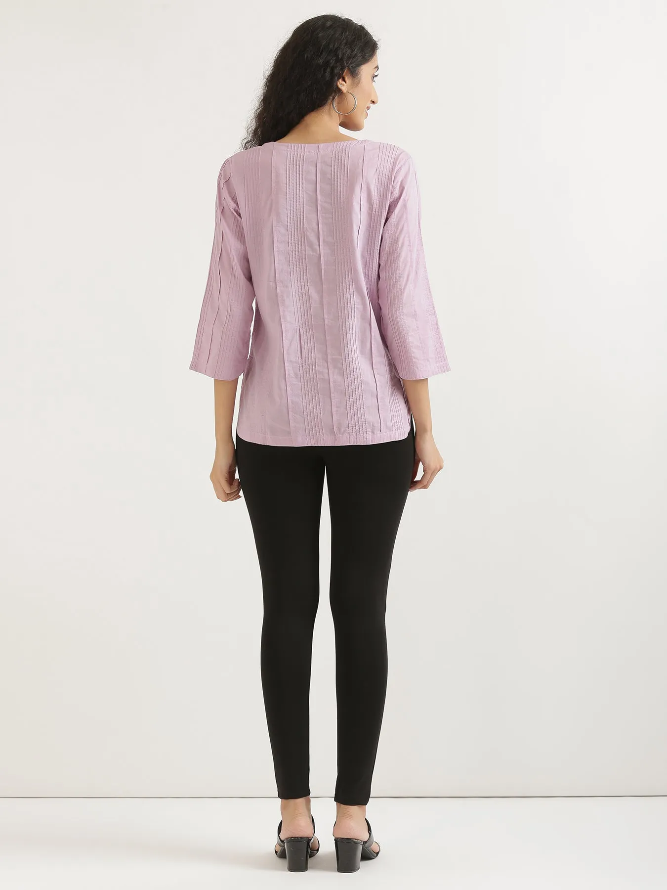 Black 4-Way Stretchable Pants
