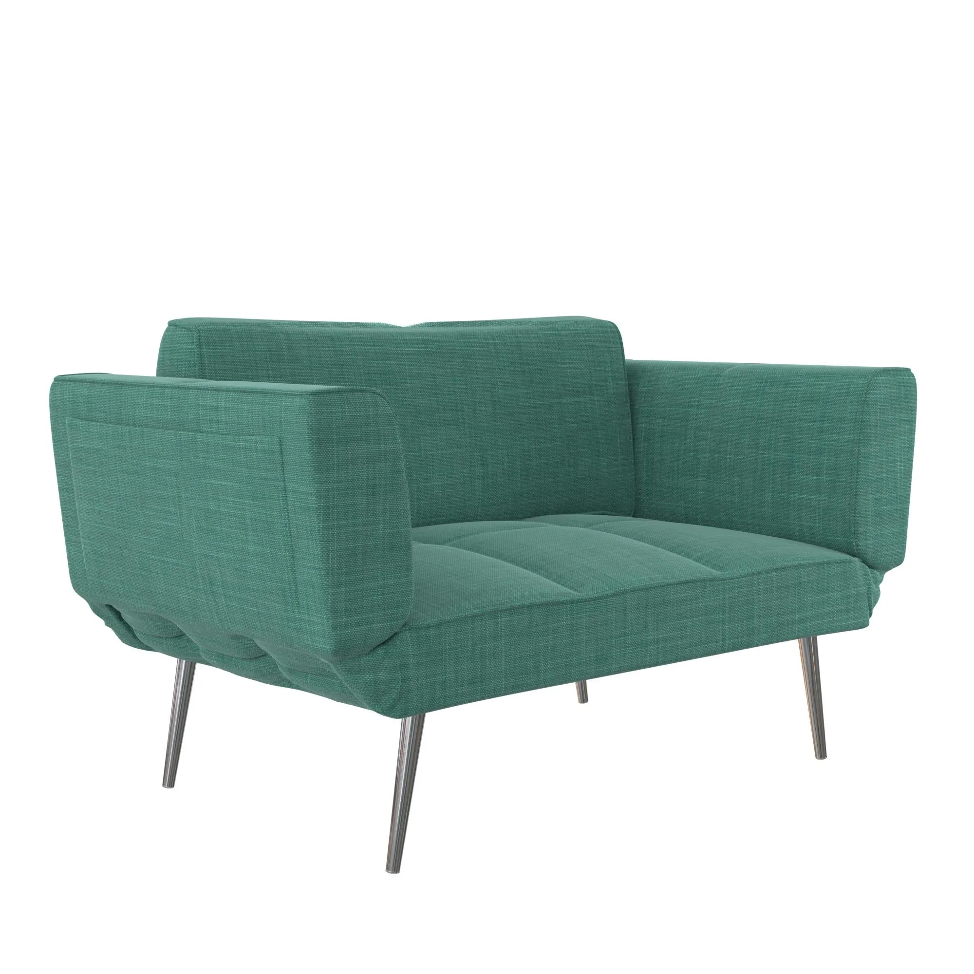 Euro Futon Sofa Bed with Magazine Storage