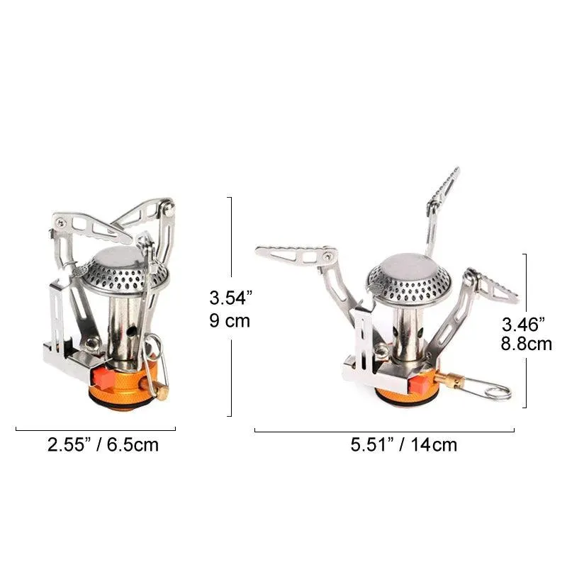 Gas Stove Heater Tourist Burner Foldable