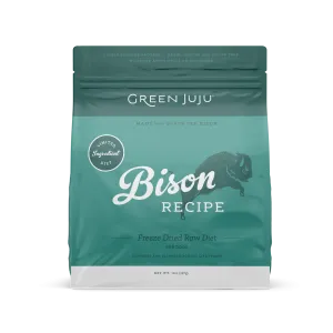 Green JuJu - Freeze Dried Bison Recipe