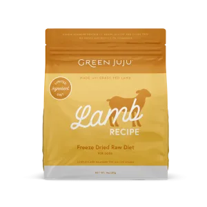 Green JuJu - Freeze Dried Lamb Recipe