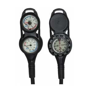 Mini Triple Gauge Console w/Compass
