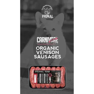 Organic Venison Sausages p 500g (Out of stock with Supplier)