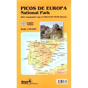 Picos de Europa National Park Map