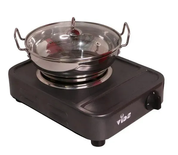 Portable Stainless Steel 2000 Watt Coil Electric Stove