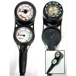 Promate Mini Pressure & Depth Gauge with Compass Gauge Console, Dual Dial - MG040