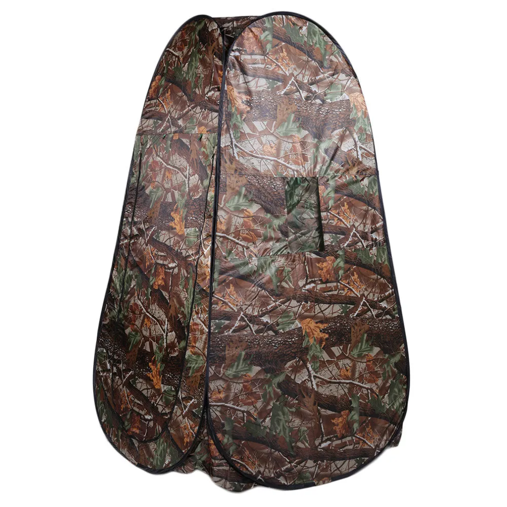 Shower Tent Outdoor Camping Toilet Tent Changing Room Privacy Shelter 2 Window   Bag