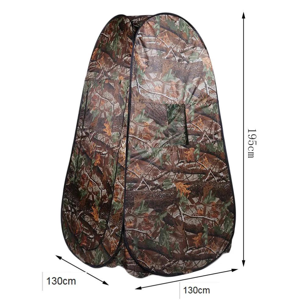 Shower Tent Outdoor Camping Toilet Tent Changing Room Privacy Shelter 2 Window   Bag
