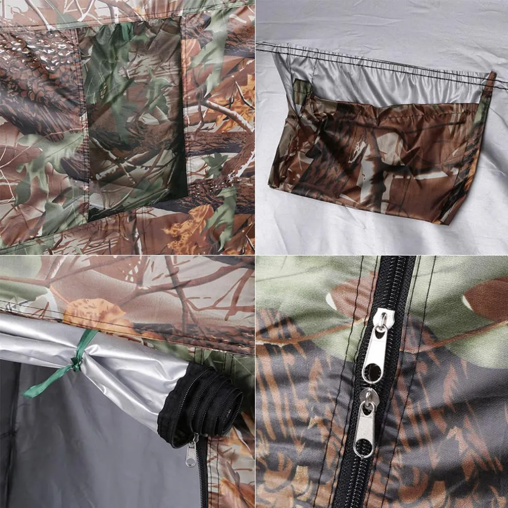 Shower Tent Outdoor Camping Toilet Tent Changing Room Privacy Shelter 2 Window   Bag