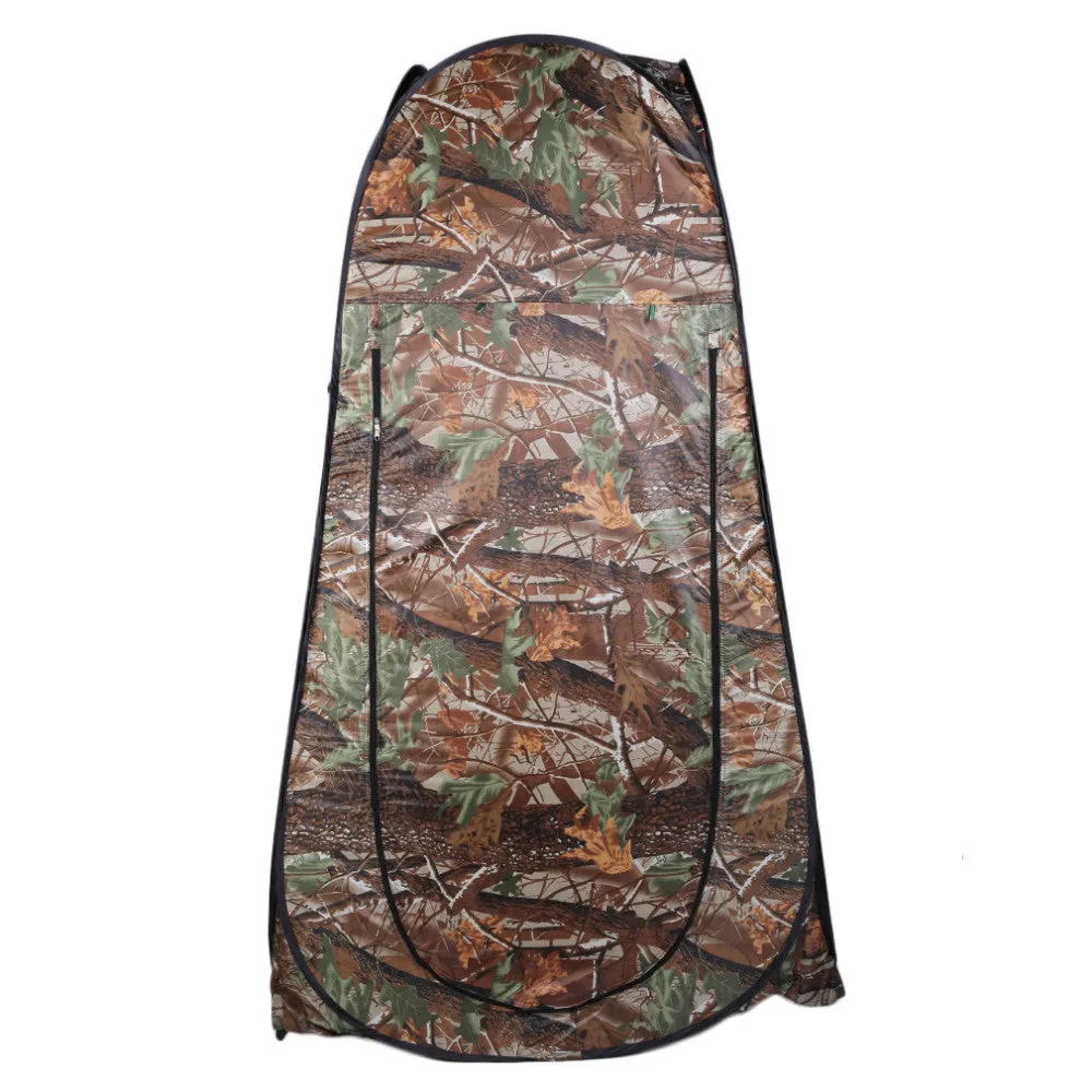 Shower Tent Outdoor Camping Toilet Tent Changing Room Privacy Shelter 2 Window   Bag