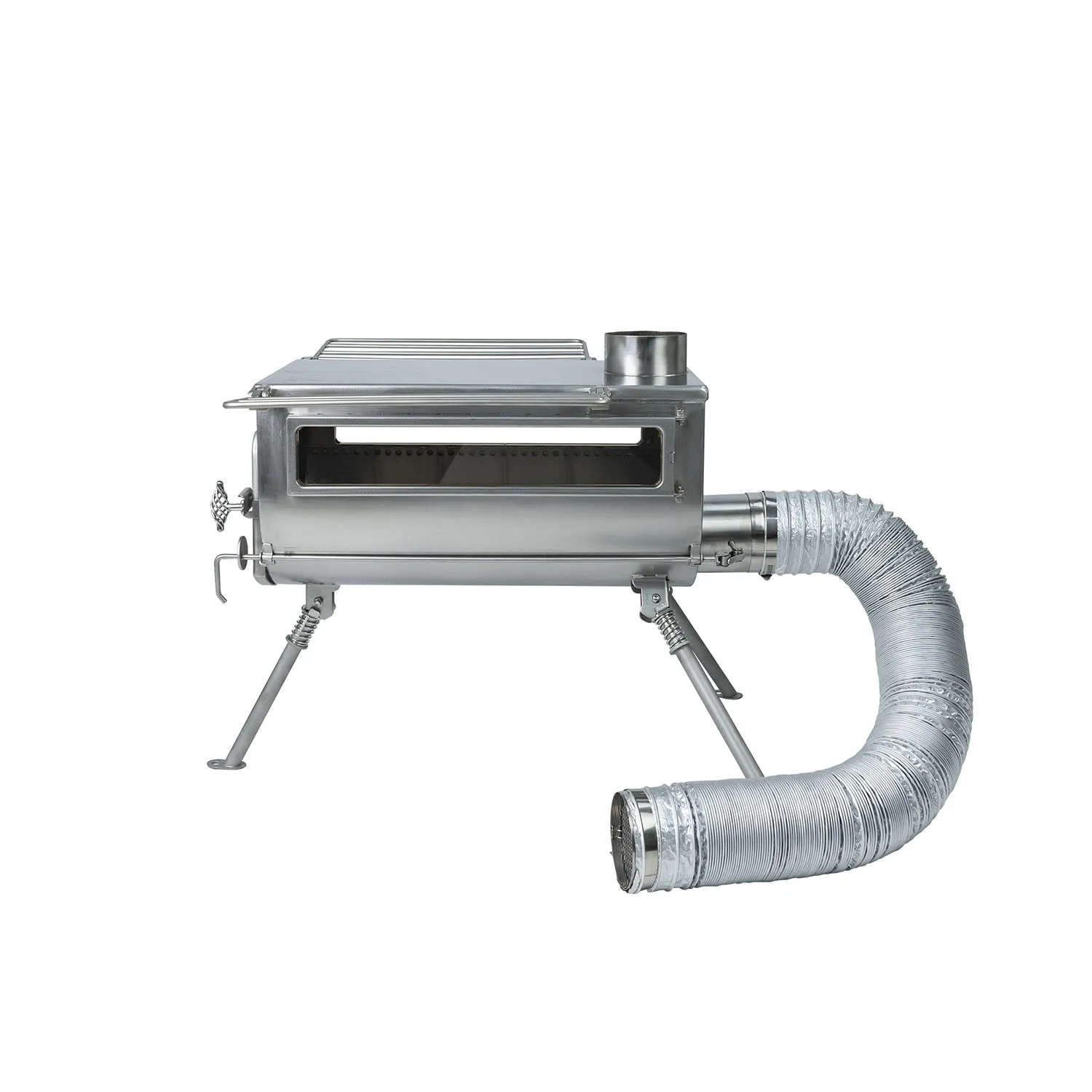 Woodlander Double View Plus External Air Stove-Large